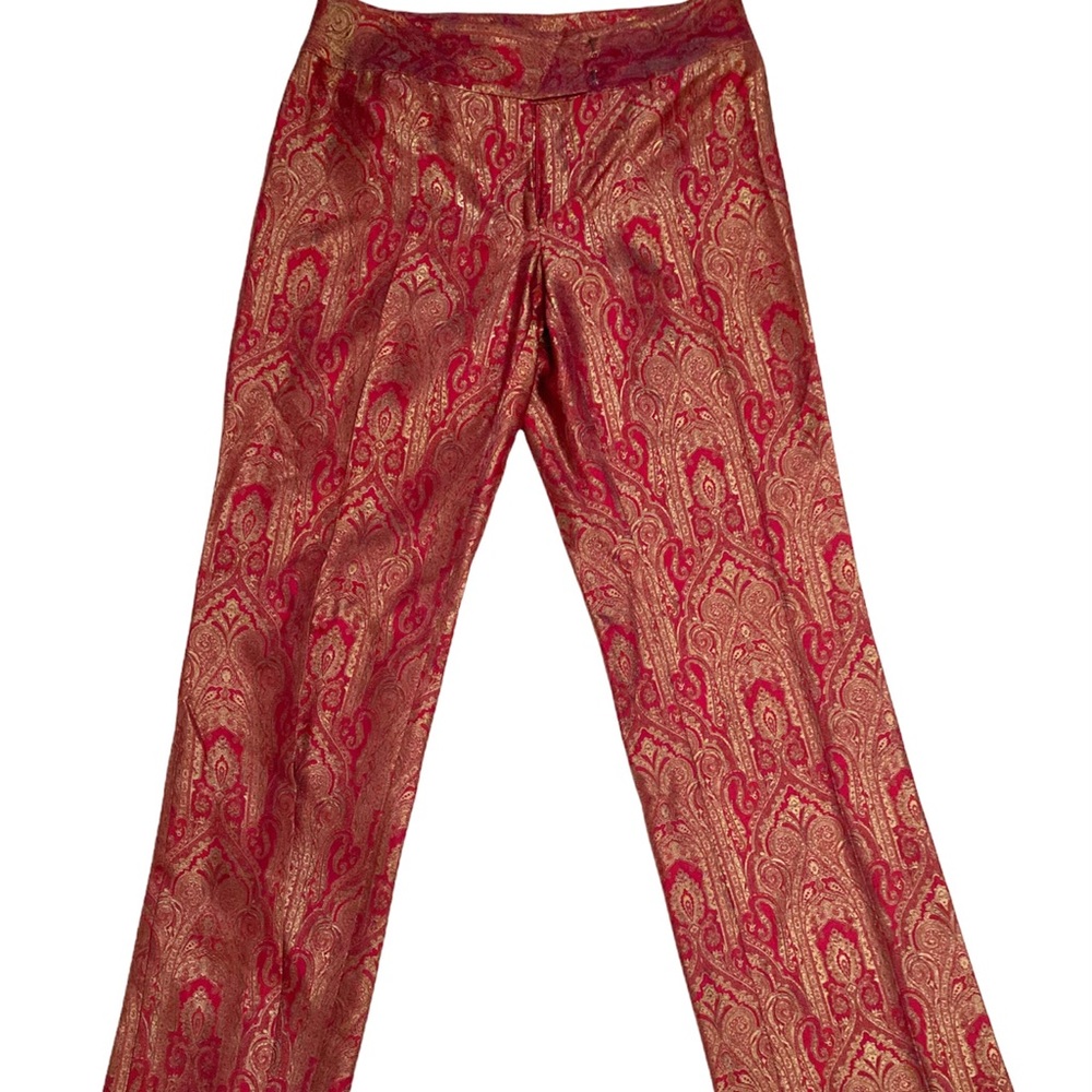 Size 6 red paisley I.N.C pants